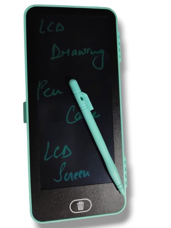 LCD Drawing Pen Case Easy Writing with Eye Protection, Lock Screen, Large Space LCD Drawing Pen Case-One Key Erase (Random Color) - Image 4